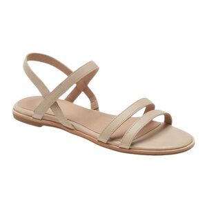 NWT - Eileen Fisher Cahill Strappy Sandals - Size 8.5 - Khaki